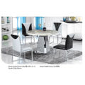 Professional Round Dining Table with Marble/Glass (T016)